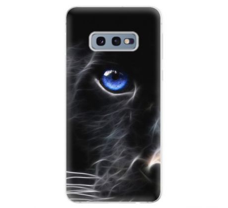 Odolné silikonové pouzdro iSaprio - Black Puma - Samsung Galaxy S10e