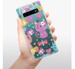 Odolné silikonové pouzdro iSaprio - Cat pattern 01 - Samsung Galaxy S10
