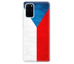 Odolné silikonové pouzdro iSaprio - Czech Flag - Samsung Galaxy S20+