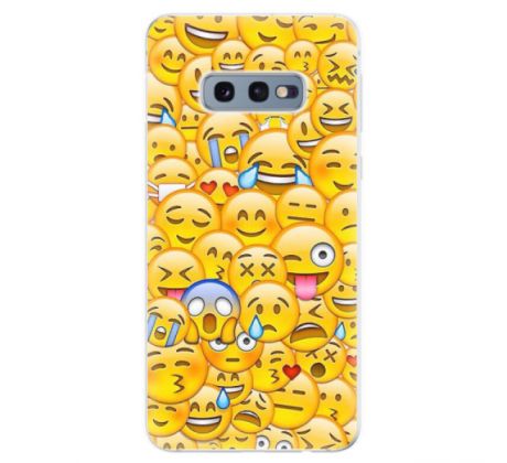 Odolné silikonové pouzdro iSaprio - Emoji - Samsung Galaxy S10e