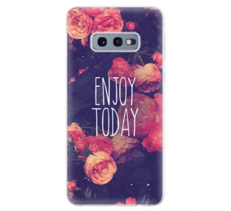Odolné silikonové pouzdro iSaprio - Enjoy Today - Samsung Galaxy S10e