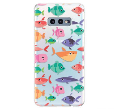Odolné silikonové pouzdro iSaprio - Fish pattern 01 - Samsung Galaxy S10e