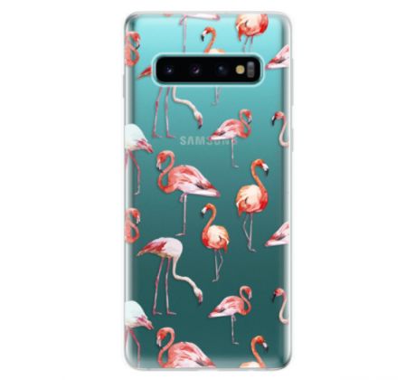 Odolné silikonové pouzdro iSaprio - Flami Pattern 01 - Samsung Galaxy S10