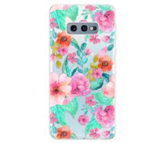 Odolné silikonové pouzdro iSaprio - Flower Pattern 01 - Samsung Galaxy S10e