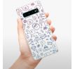 Odolné silikonové pouzdro iSaprio - Funny Clouds - Samsung Galaxy S10