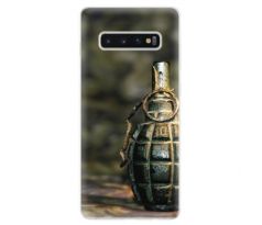 Odolné silikonové pouzdro iSaprio - Grenade - Samsung Galaxy S10+