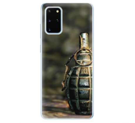 Odolné silikonové pouzdro iSaprio - Grenade - Samsung Galaxy S20+