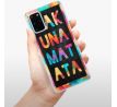 Odolné silikonové pouzdro iSaprio - Hakuna Matata 01 - Samsung Galaxy S20+