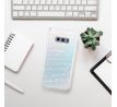 Odolné silikonové pouzdro iSaprio - Handwriting 01 - white - Samsung Galaxy S10e