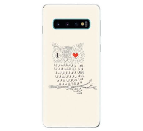 Odolné silikonové pouzdro iSaprio - I Love You 01 - Samsung Galaxy S10