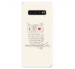 Odolné silikonové pouzdro iSaprio - I Love You 01 - Samsung Galaxy S10+