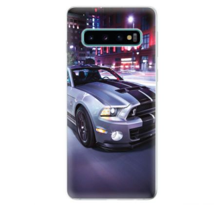 Odolné silikonové pouzdro iSaprio - Mustang - Samsung Galaxy S10