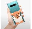 Odolné silikonové pouzdro iSaprio - Orange Fox - Samsung Galaxy S10
