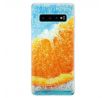 Odolné silikonové pouzdro iSaprio - Orange Water - Samsung Galaxy S10