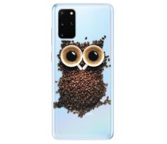 Odolné silikonové pouzdro iSaprio - Owl And Coffee - Samsung Galaxy S20+