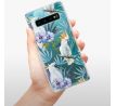 Odolné silikonové pouzdro iSaprio - Parrot Pattern 01 - Samsung Galaxy S10