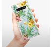 Odolné silikonové pouzdro iSaprio - Pineapple Pattern 02 - Samsung Galaxy S10+