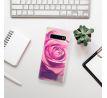 Odolné silikonové pouzdro iSaprio - Pink Rose - Samsung Galaxy S10