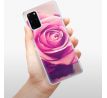 Odolné silikonové pouzdro iSaprio - Pink Rose - Samsung Galaxy S20+