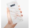 Odolné silikonové pouzdro iSaprio - Rose Gold Marble - Samsung Galaxy S10e