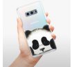 Odolné silikonové pouzdro iSaprio - Sad Panda - Samsung Galaxy S10e