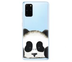 Odolné silikonové pouzdro iSaprio - Sad Panda - Samsung Galaxy S20+