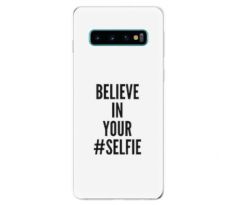 Odolné silikonové pouzdro iSaprio - Selfie - Samsung Galaxy S10