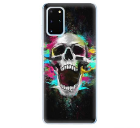 Odolné silikonové pouzdro iSaprio - Skull in Colors - Samsung Galaxy S20+