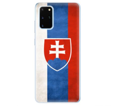 Odolné silikonové pouzdro iSaprio - Slovakia Flag - Samsung Galaxy S20+