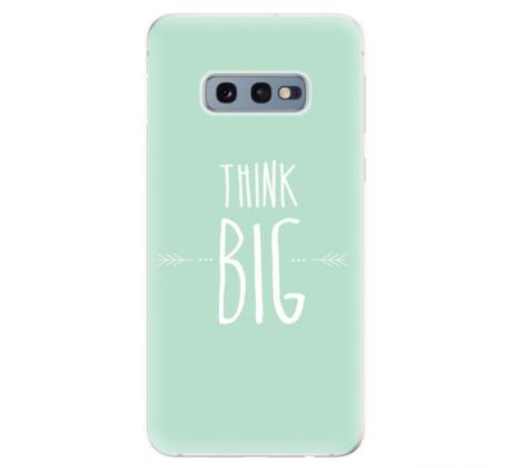 Odolné silikonové pouzdro iSaprio - Think Big - Samsung Galaxy S10e