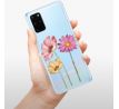 Odolné silikonové pouzdro iSaprio - Three Flowers - Samsung Galaxy S20+