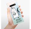 Odolné silikonové pouzdro iSaprio - Unicorns Love Coffee - Samsung Galaxy S10+
