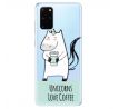 Odolné silikonové pouzdro iSaprio - Unicorns Love Coffee - Samsung Galaxy S20+