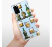 Odolné silikonové pouzdro iSaprio - Whisky pattern - Samsung Galaxy S20+