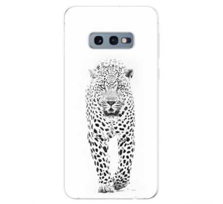 Odolné silikonové pouzdro iSaprio - White Jaguar - Samsung Galaxy S10e