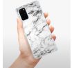 Odolné silikonové pouzdro iSaprio - White Marble 01 - Samsung Galaxy S20+