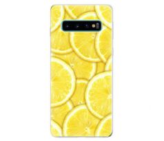 Odolné silikonové pouzdro iSaprio - Yellow - Samsung Galaxy S10