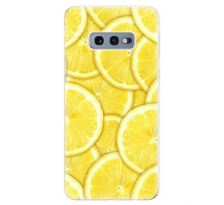 Odolné silikonové pouzdro iSaprio - Yellow - Samsung Galaxy S10e