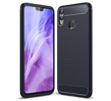 Silikonový obal CARBON pro Huawei Y7 2019 - černý
