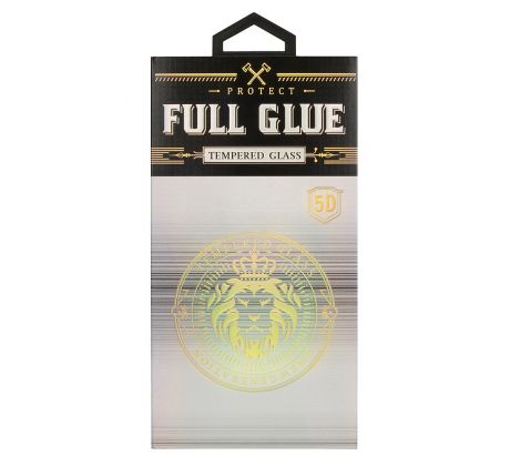Hard Full Glue 5D Tvrzené sklo pro HUAWEI P SMART 2019 - černé TT3501