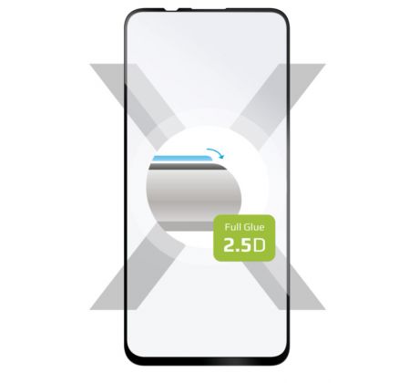 Ochranné tvrzené sklo pro Motorola Moto G7 černé, 0.33 mm RC0211