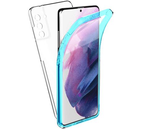 Pouzdro 360 Full Cover pro Samsung Galaxy S21 PLUS - modrý