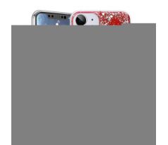Vennus Brilliant clear pouzdro pro Samsung Galaxy A42 5G - červená