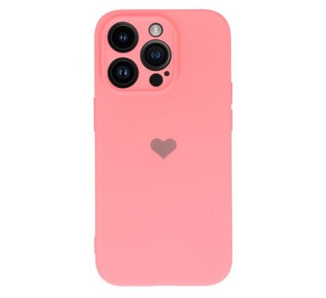 Vennus Valentýnské pouzdro Heart pro iPhone 14 - růžové