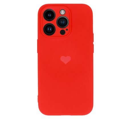 Vennus Valentýnské pouzdro Heart pro Xiaomi Redmi 10C - červené