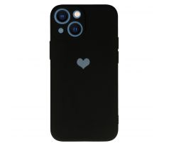 Vennus Valentýnské pouzdro Heart pro iPhone 13 Mini - černé