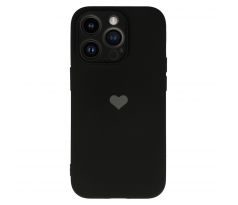 Vennus Valentýnské pouzdro Heart pro iPhone 13 Pro Max - černé