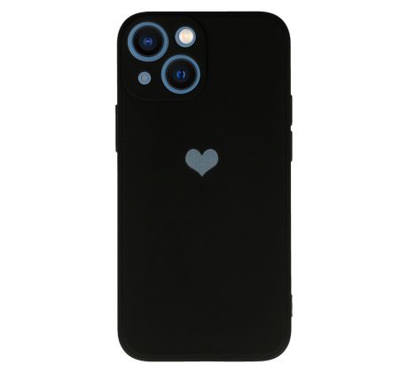 Vennus Valentýnské pouzdro Heart pro iPhone 14 - černé