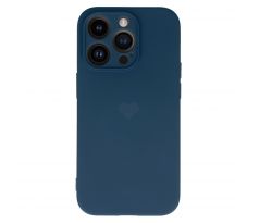 Vennus Valentýnské pouzdro Heart pro iPhone 14 Pro - tmavě modré