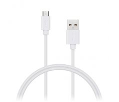 C4M 1m Micro USB kabel 1A - bílý